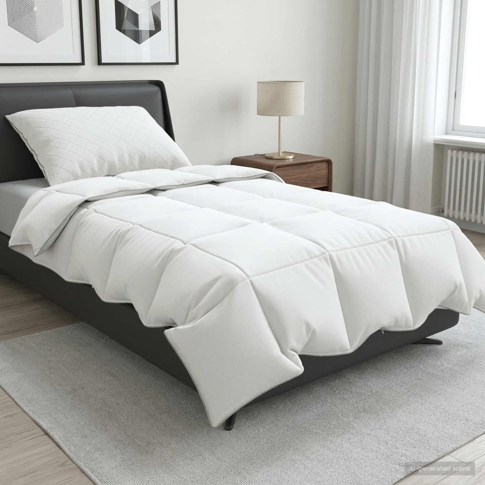 Goose Down Duvet FULDA Summer White