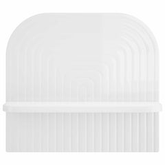 vidaXL Wall Shelf 2 pcs High Gloss White 41 x 13.5 x 37.5 cm 4