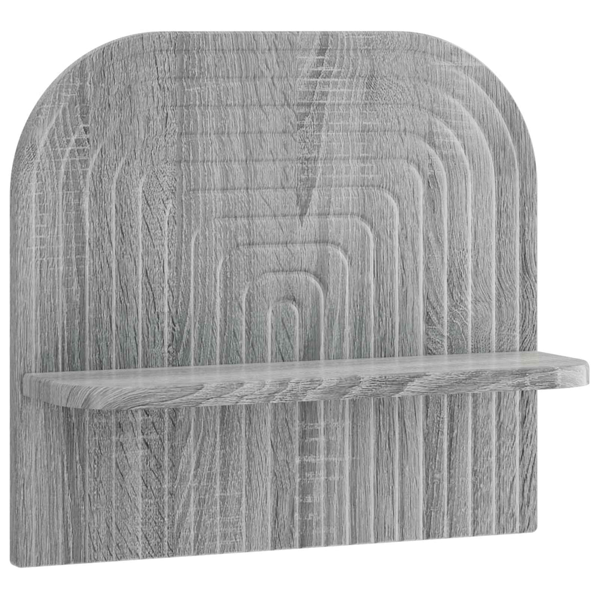 vidaXL Wall Shelf 2 pcs Grey Sonoma 41 x 13.5 x 37.5 cm 3