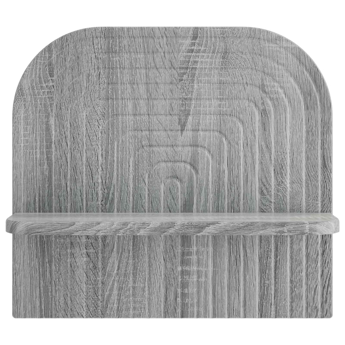 vidaXL Wall Shelf 2 pcs Grey Sonoma 41 x 13.5 x 37.5 cm 4
