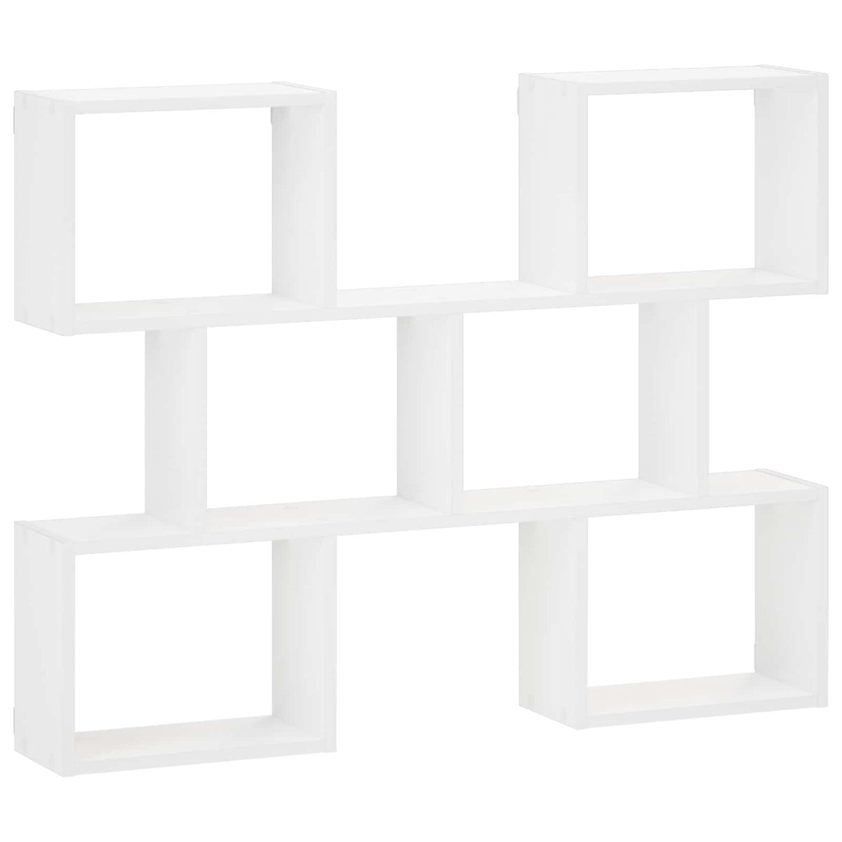 Wall Shelf 103 x 17 x 80 cm Engineered Wood White