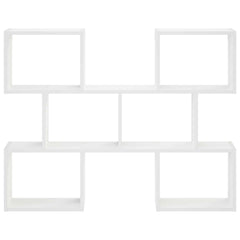 Wall Shelf 103 x 17 x 80 cm Engineered Wood White