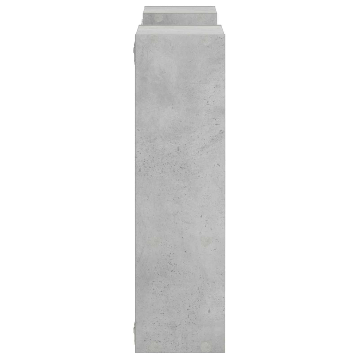 vidaXL Wall Shelf Concrete Grey 100 x 17 x 60 cm Engineered Wood 4