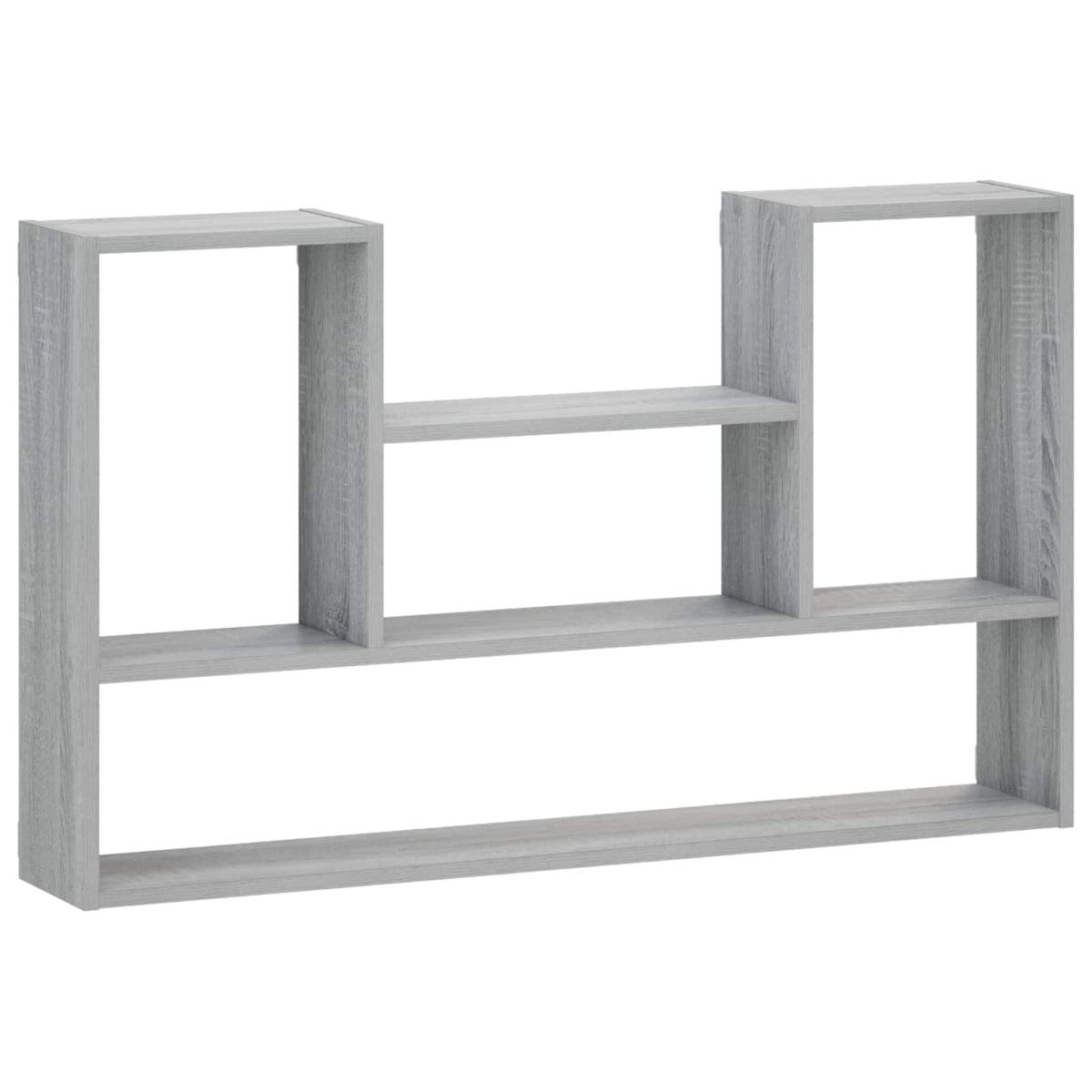 Wall Shelf Grey Sonoma Engineered Wood, image 2