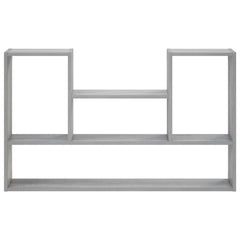 Wall Shelf Grey Sonoma Engineered Wood, image 3