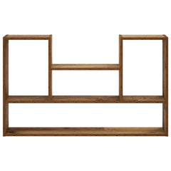 vidaXL Wall Shelf Old Wood 100 x 17 x 60 cm Engineered Wood 3