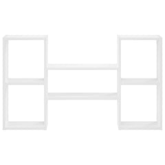 Wall Shelf 102 x 17 x 59 cm Engineered Wood White