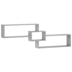 Wall Shelf 158 x 17 x 53 cm Engineered Wood Grey sonoma