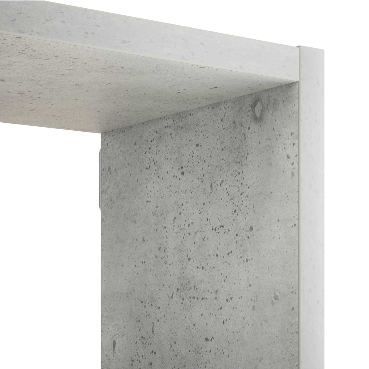 Wall Shelf Concrete Grey Engineered Wood