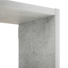 Wall Shelf Concrete Grey Engineered Wood