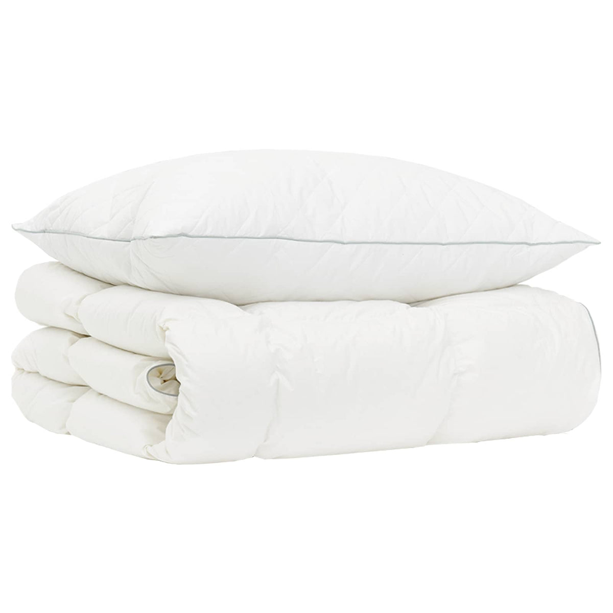 90% Goose Down Duvet Set FULDA 2 pcs 150 x 200 cm All Seasons 50 x 70 cm