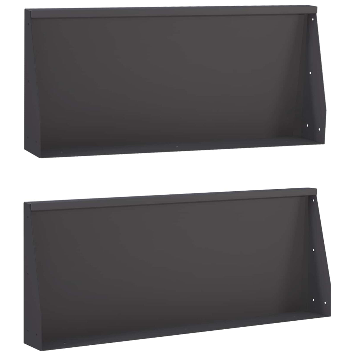 Retaining Wall Steel Black