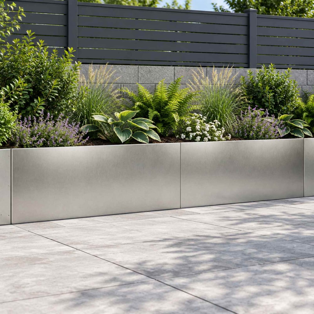 Retaining Wall Steel Stainless