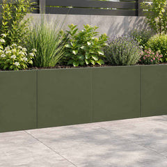 Retaining Wall Steel Olive green