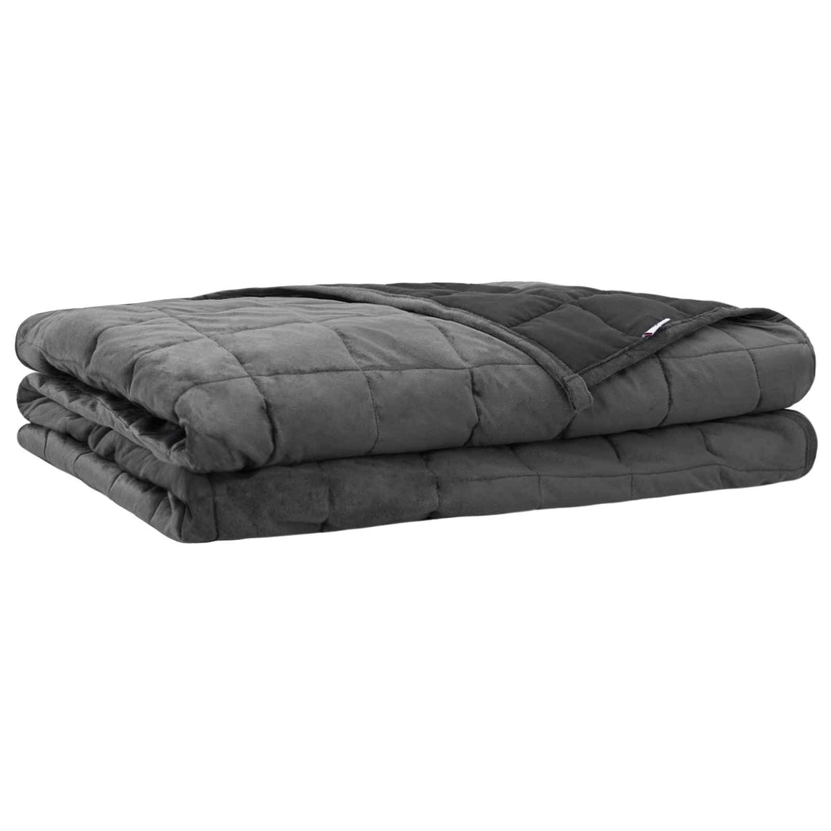 Weighted Blanket Fabric Anthracite 11 kg 230 cm 220 cm