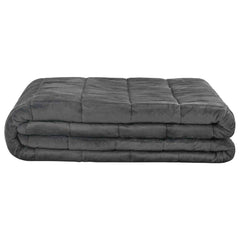 Weighted Blanket 10.96 kg Fabric Anthracite 15 kg 230 cm 220 cm