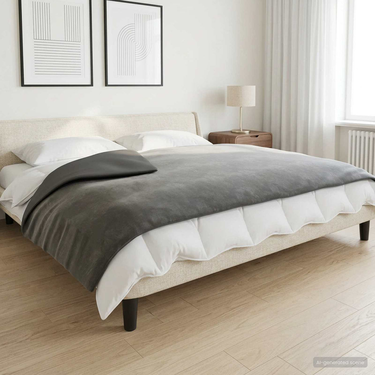 Weighted Blanket Fabric Anthracite