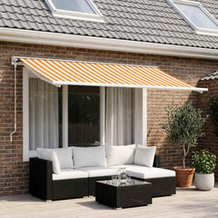Awning Replacement Fabric Drop Width Yellow white