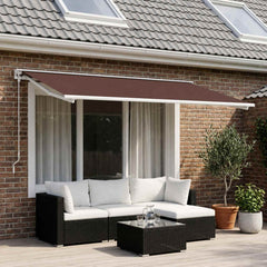 Awning Replacement Fabric Polyester Brown