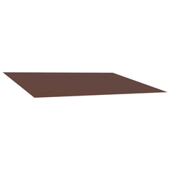 Awning Replacement Fabric 450 x 300 cm Polyester Drop 300 cm Width 450 cm Brown