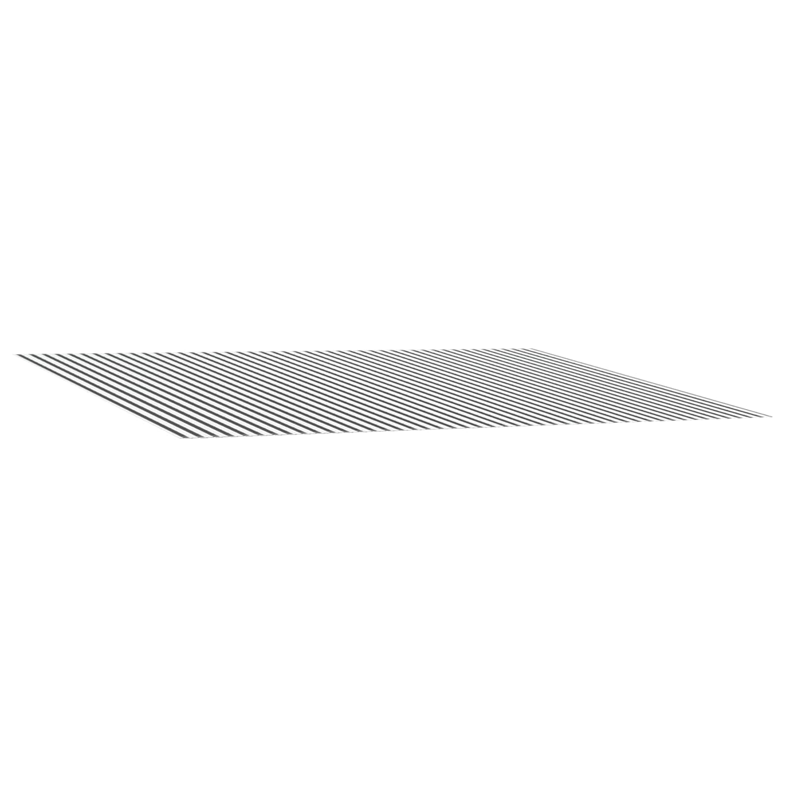 vidaXL Awning Replacement Fabric Anthracite and White 400 x 350 cm 2