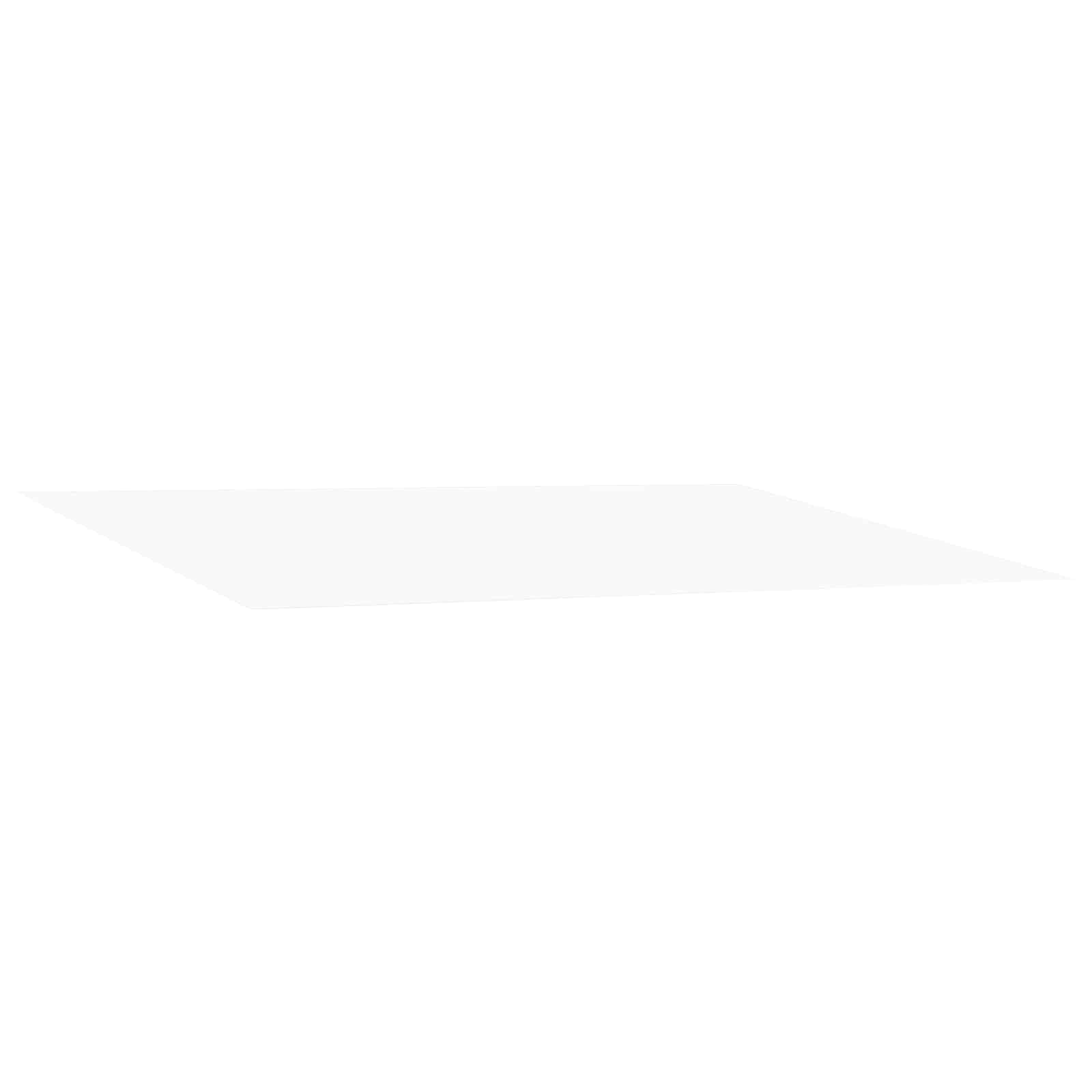 vidaXL Awning Replacement Fabric White 300 x 250 cm Polyester 2