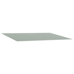 vidaXL Awning Replacement Fabric Green and White 300 x 250 cm 2