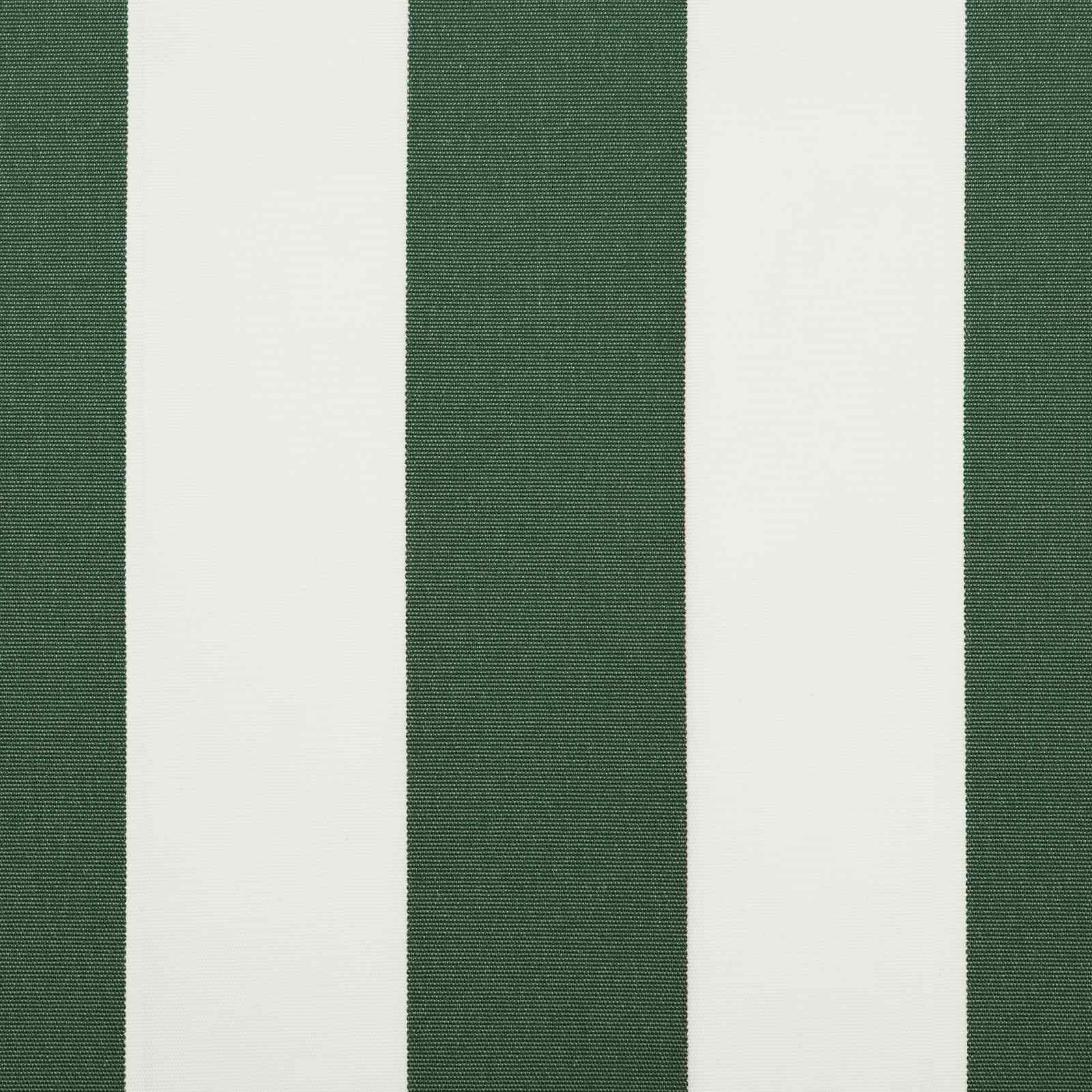 vidaXL Awning Replacement Fabric Green and White 300 x 250 cm 4