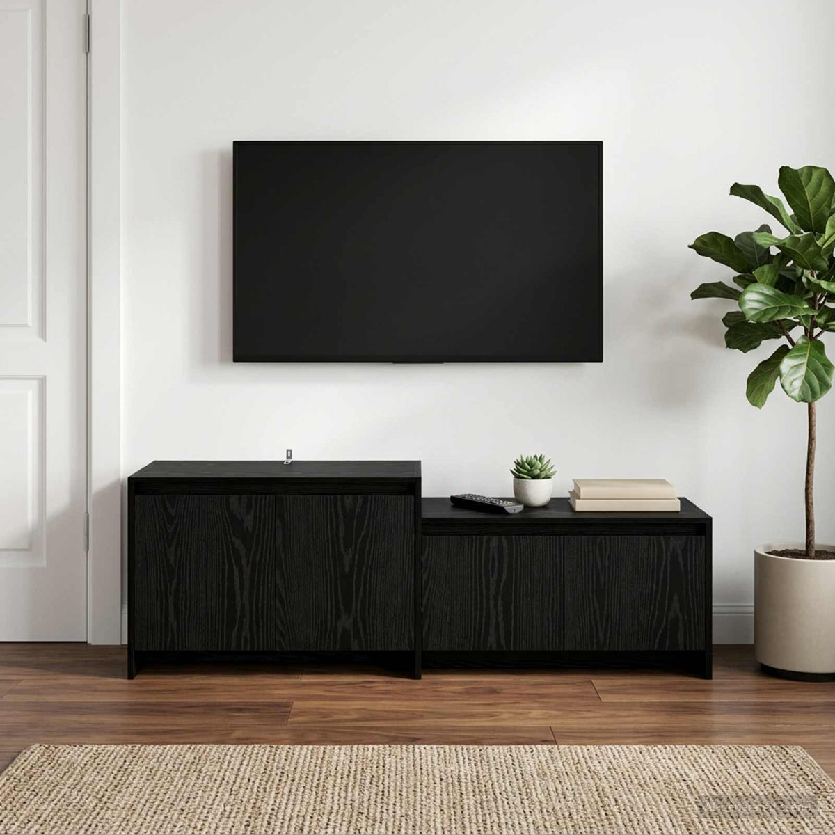vidaXL TV Cabinet 146.5x35x50 cm Engineered Wood