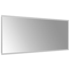 vidaXL LED Bathroom Mirror Transparent 100 x 40 cm Tempered Glass 4
