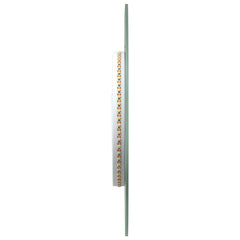 vidaXL LED Bathroom Mirror Transparent 70 x 30 cm Tempered Glass 6