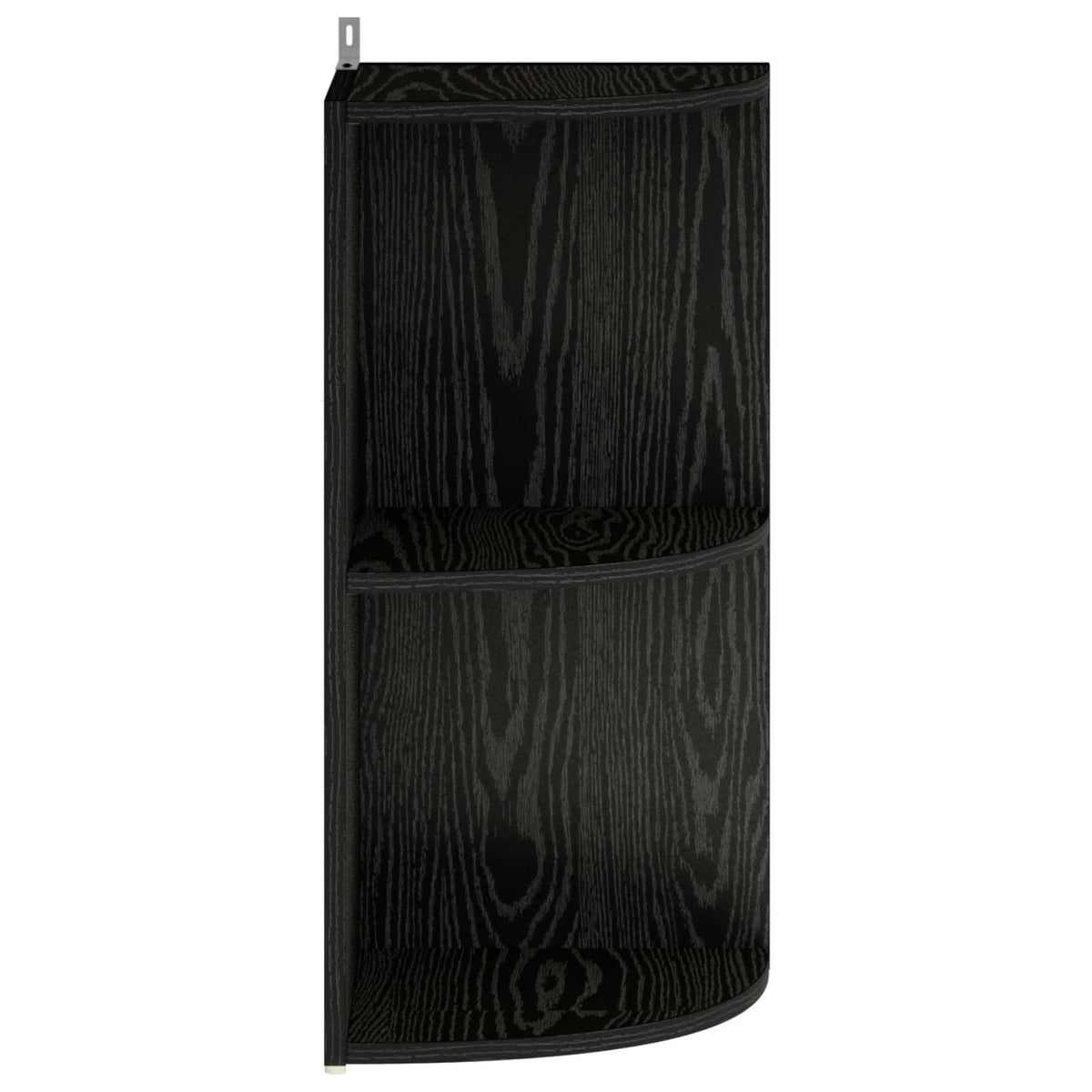 vidaXL Corner Shelf 2-Tier 41.5 x 41.5 x 72 cm Engineered Wood 3