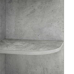 vidaXL Corner Shelf 2-Tier 41.5 x 41.5 x 72 cm Engineered Wood 5