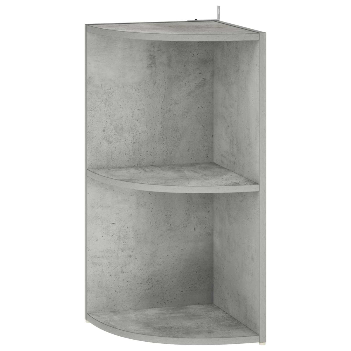 vidaXL Corner Shelf 2-Tier 41.5 x 41.5 x 72 cm Engineered Wood 2