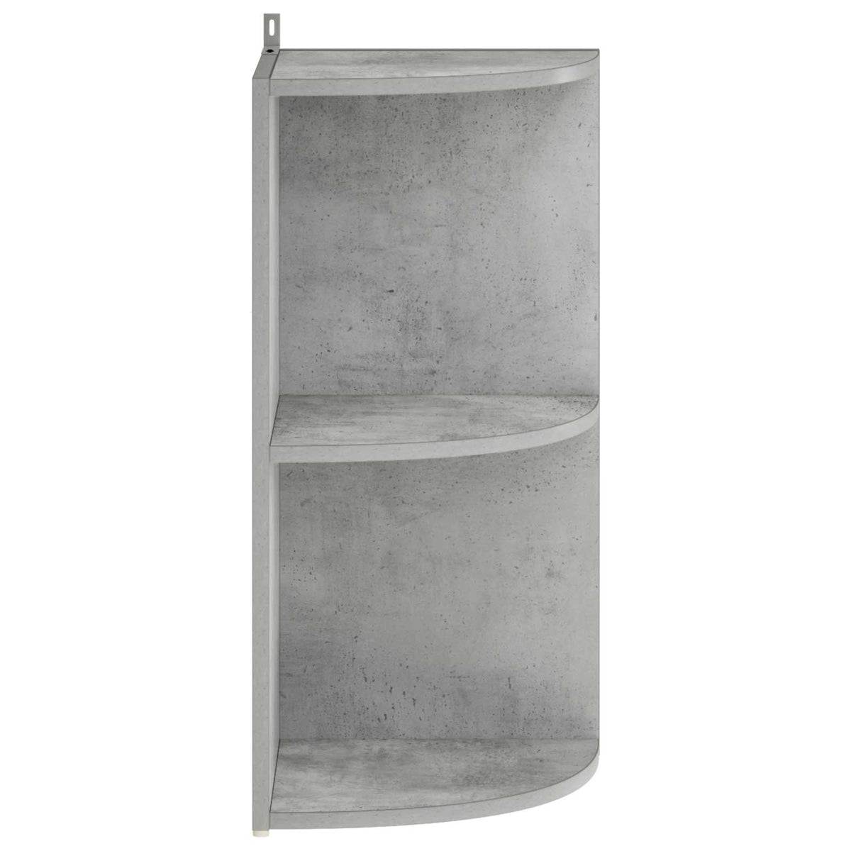 vidaXL Corner Shelf 2-Tier 41.5 x 41.5 x 72 cm Engineered Wood 3