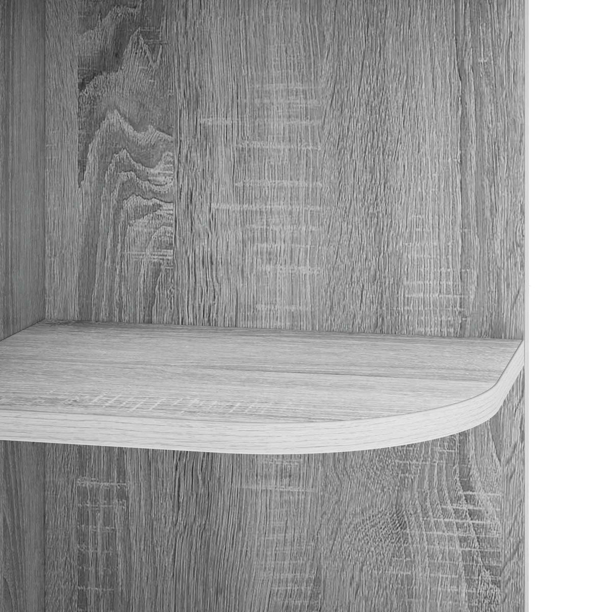 vidaXL Corner Shelf 2-Tier 41.5 x 41.5 x 72 cm Engineered Wood 5