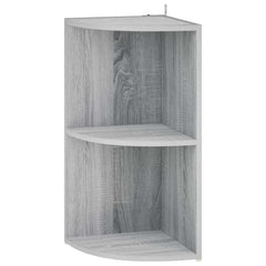 vidaXL Corner Shelf 2-Tier 41.5 x 41.5 x 72 cm Engineered Wood 2