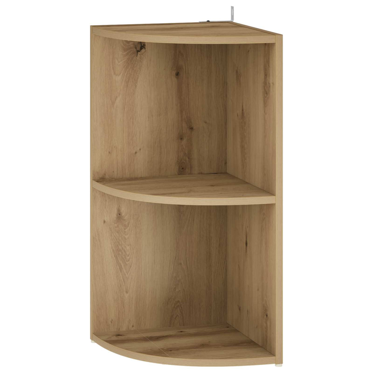 vidaXL Corner Shelf 2-Tier 41.5 x 41.5 x 72 cm Engineered Wood 2