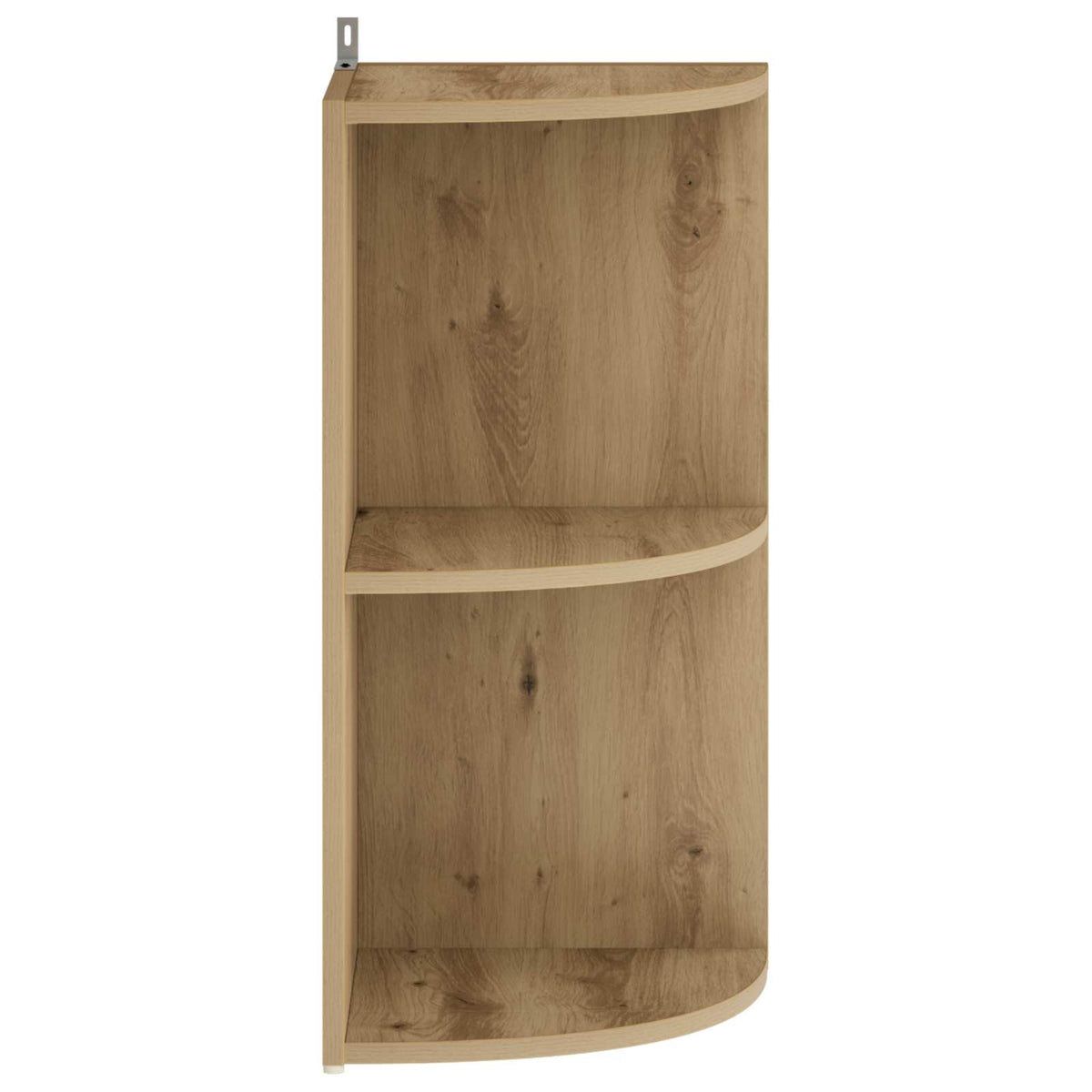 vidaXL Corner Shelf 2-Tier 41.5 x 41.5 x 72 cm Engineered Wood 3