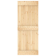 Sliding Door Solid Pine Wood