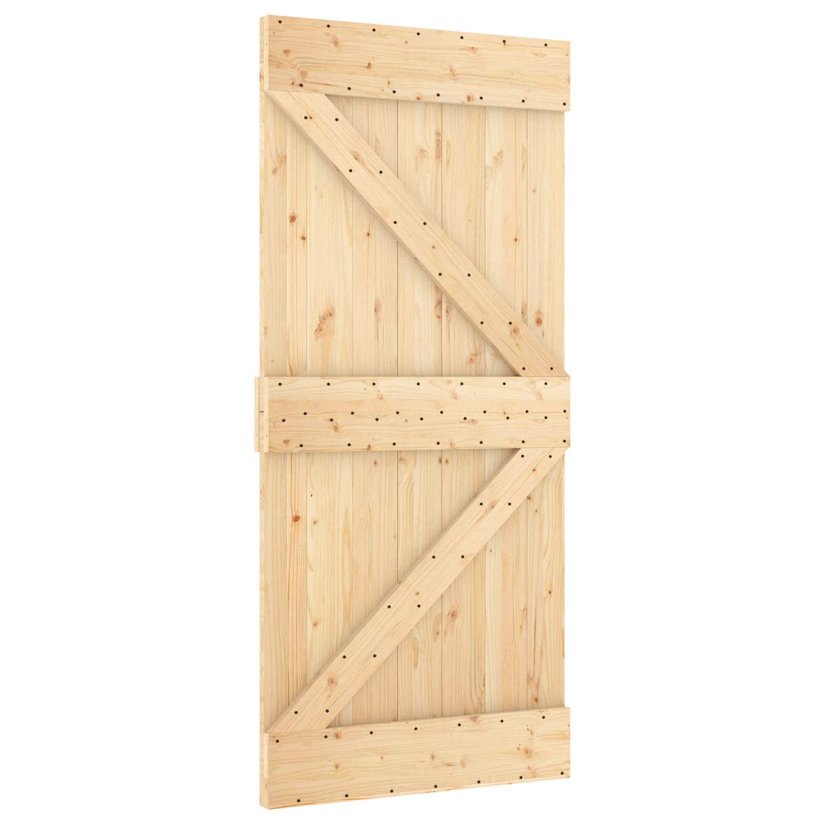 Sliding Door Solid Pine Wood
