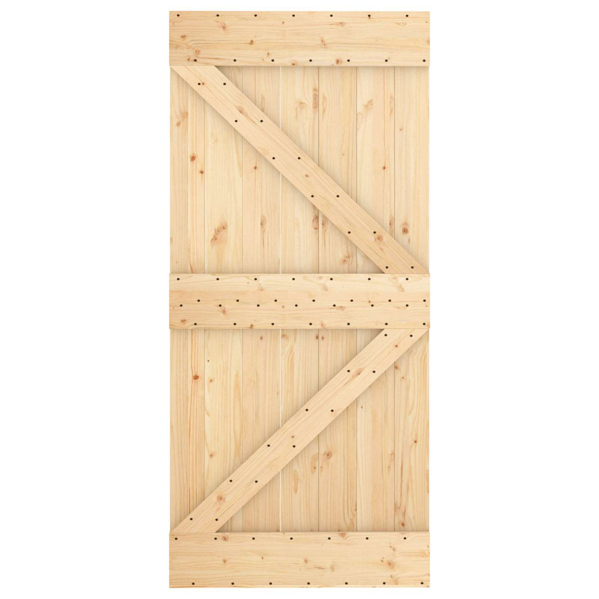 Sliding Door Solid Pine Wood