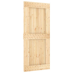 Sliding Door Solid Pine Wood
