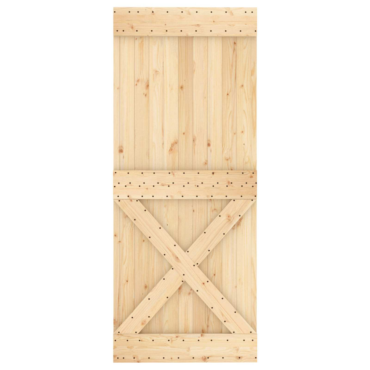 Sliding Door Solid Pine Wood