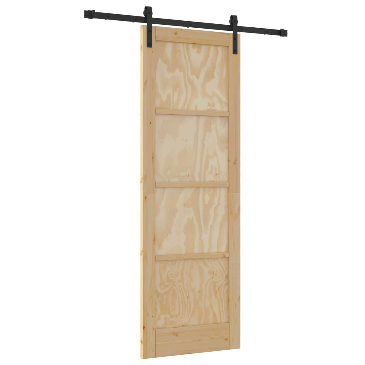 Sliding Door Engineered Wood Natural 73.5 cm 211 cm 152.5 cm