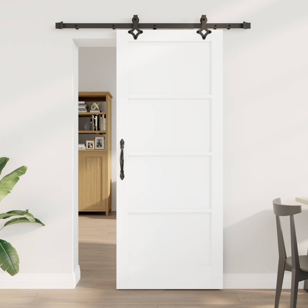 Sliding Door ORKDAL Engineered Wood White 152.5 cm