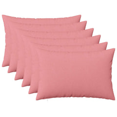 vidaXL Cushion with Pillow HEERLEN 6 pcs Pink Fabric 2