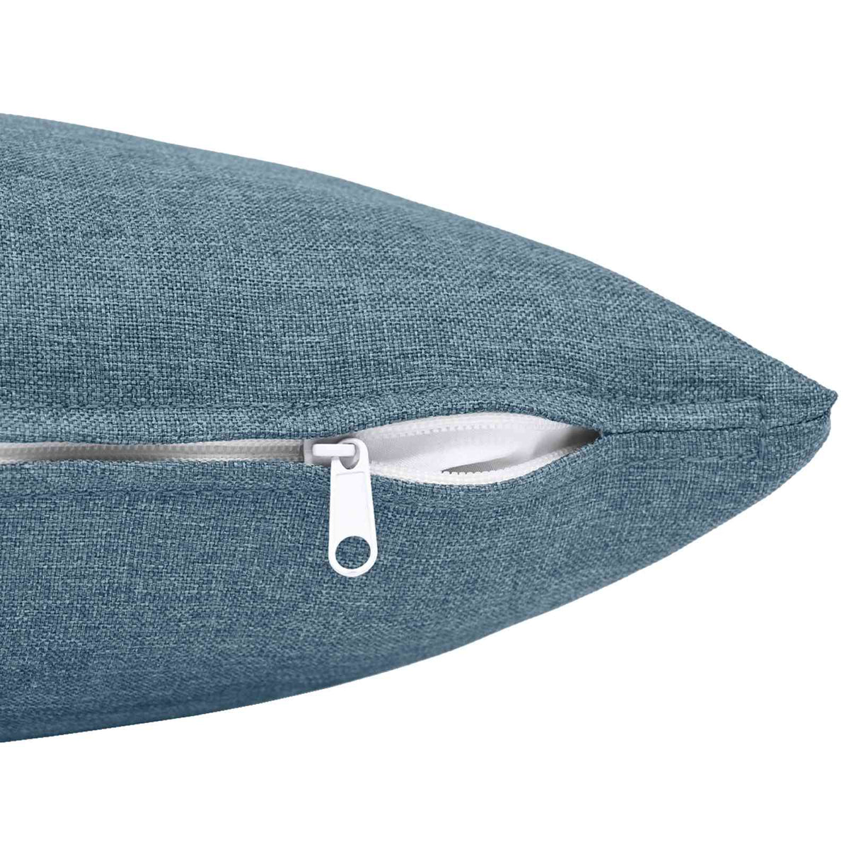 Cushion with Pillow HEERLEN 6 pcs Jeans Blue Fabric, image 5