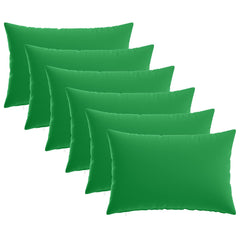 vidaXL Throw Pillow 6 pcs HEERLEN Green 30 x 50 cm Polyester 2