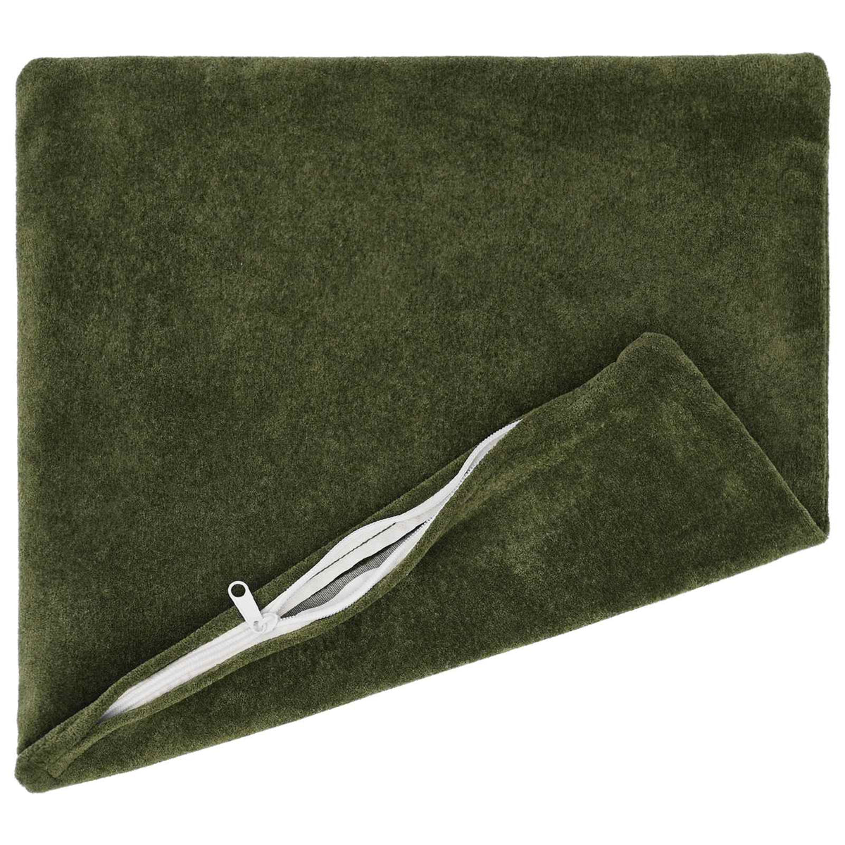 Cushion with Pillow HEERLEN 6 pcs Green Microfiber Fleece, image 3